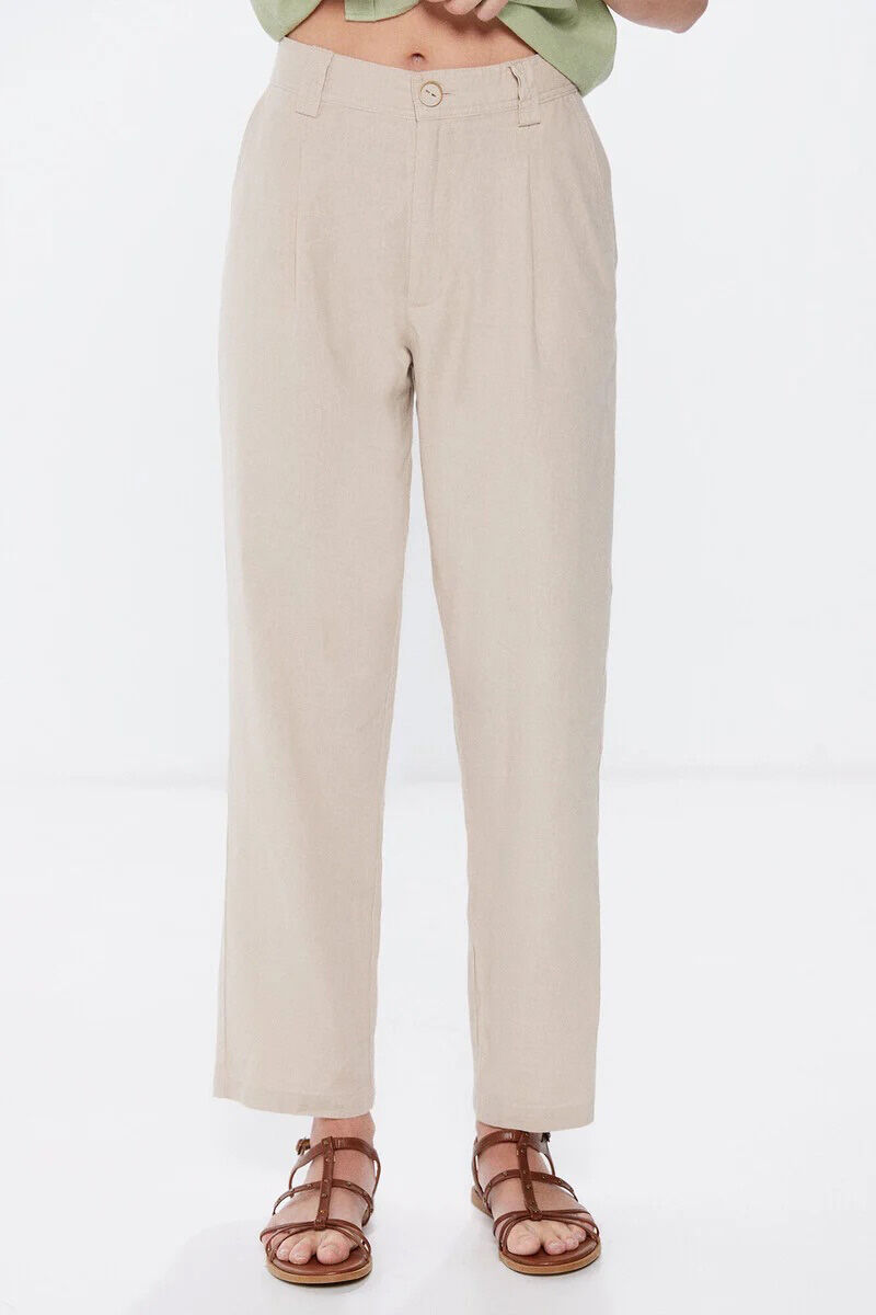 Springfield Pantal&oacute;n chino lino beige