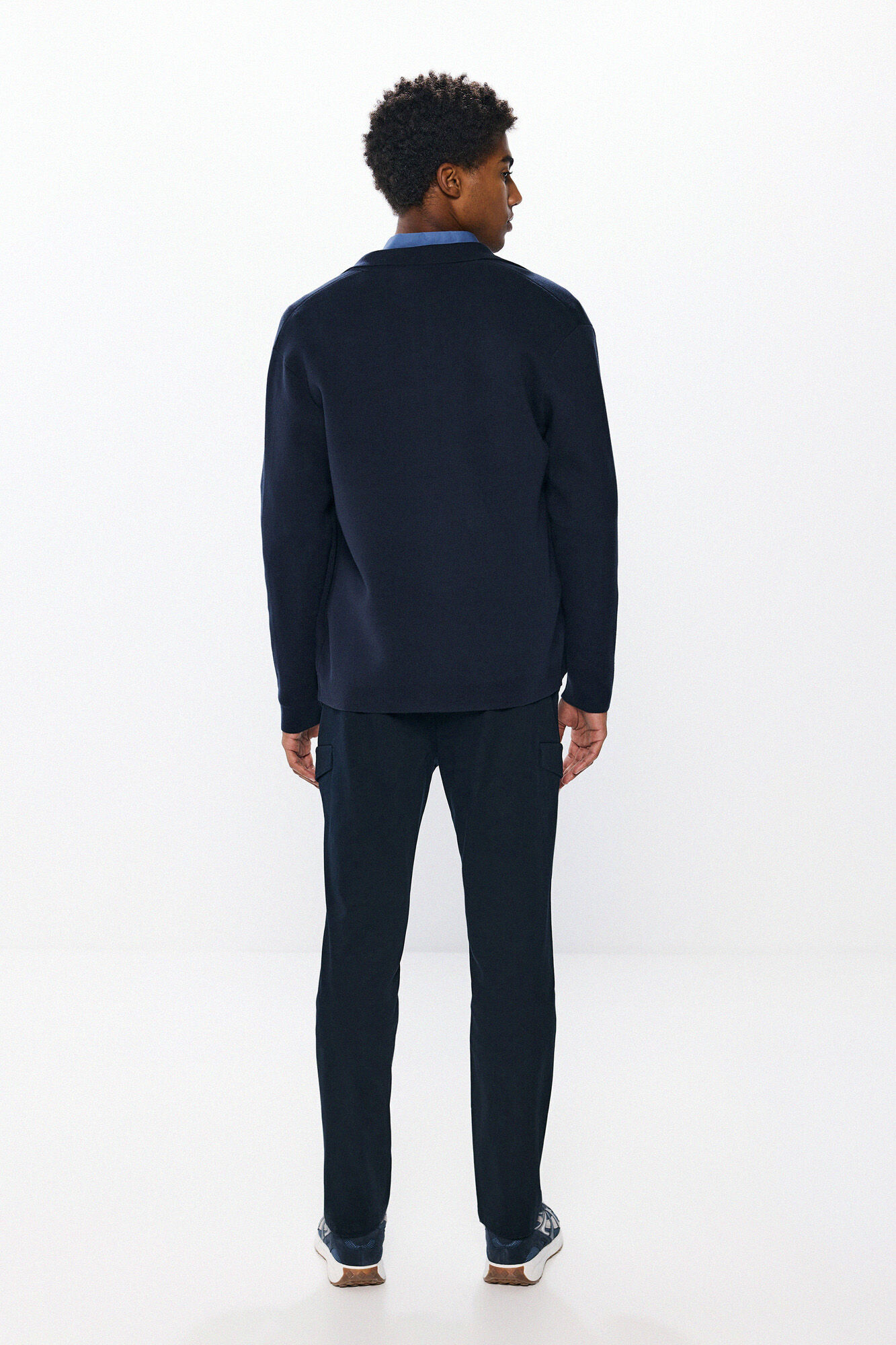 Springfield Pantal&oacute;n cargo confort slim fit marino