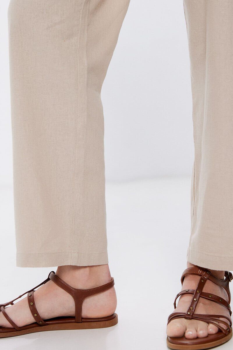 Springfield Pantal&oacute;n chino lino beige