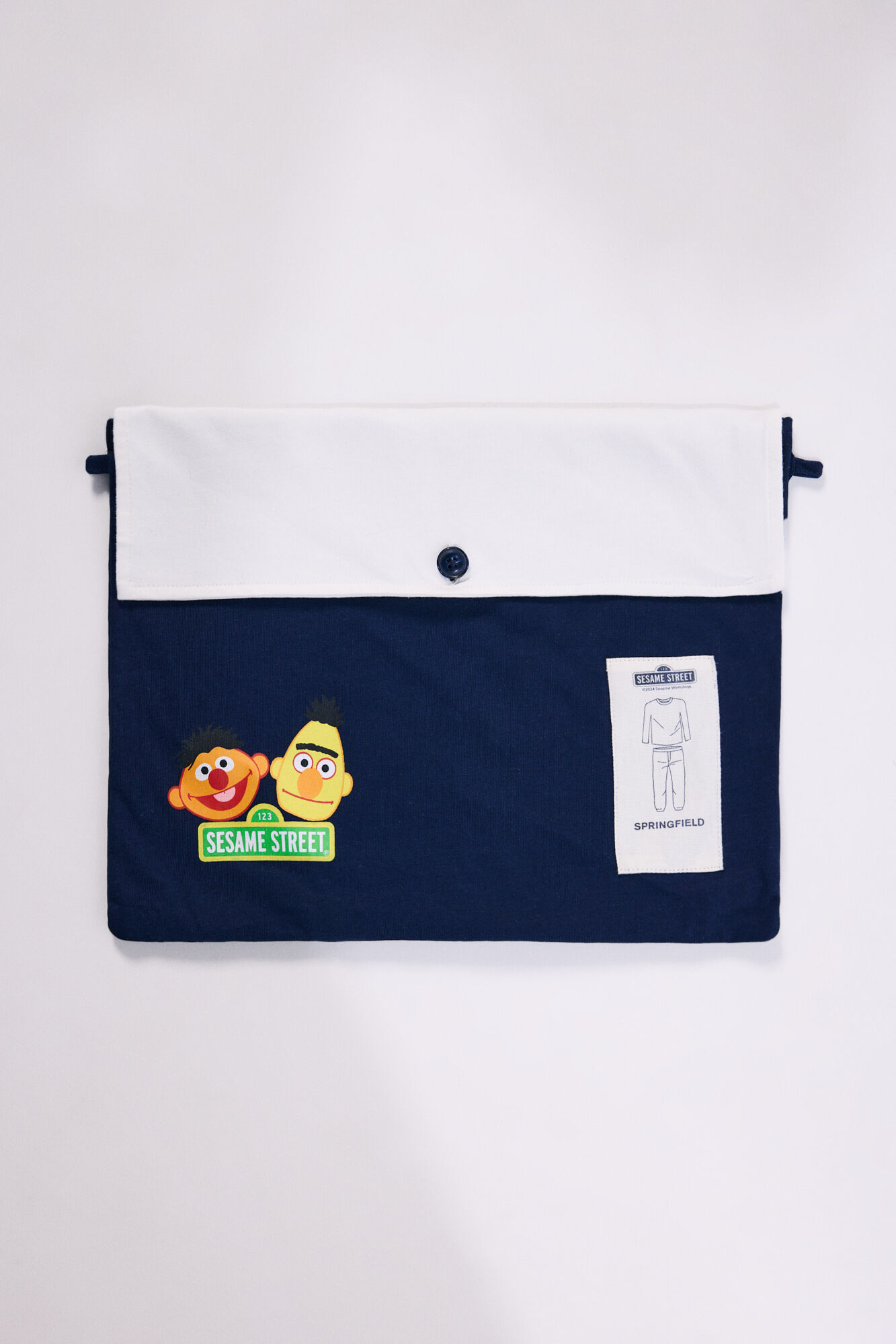 Springfield Pijama largo punto Sesame Street&trade; azulado