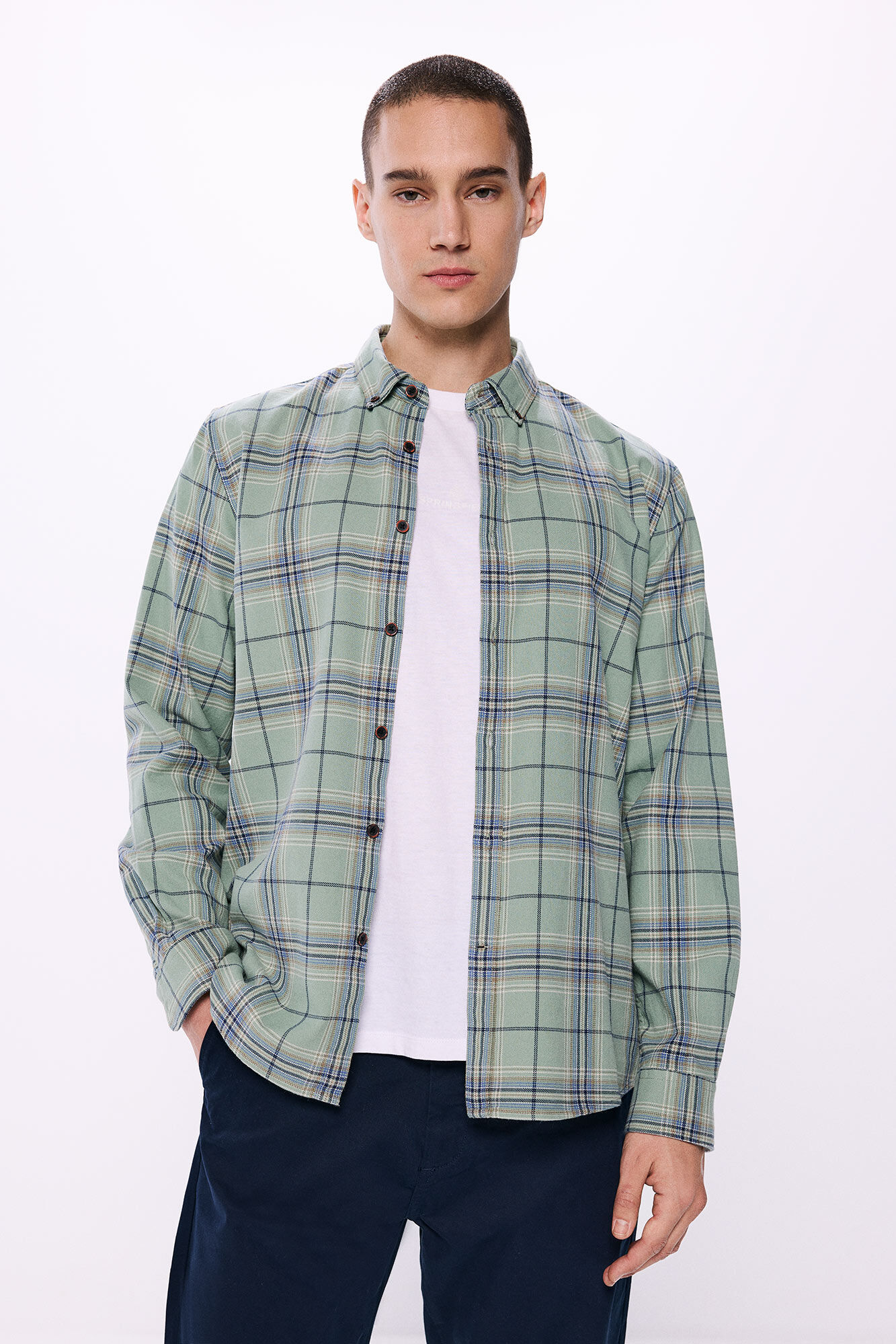 Springfield Camisa cuadros