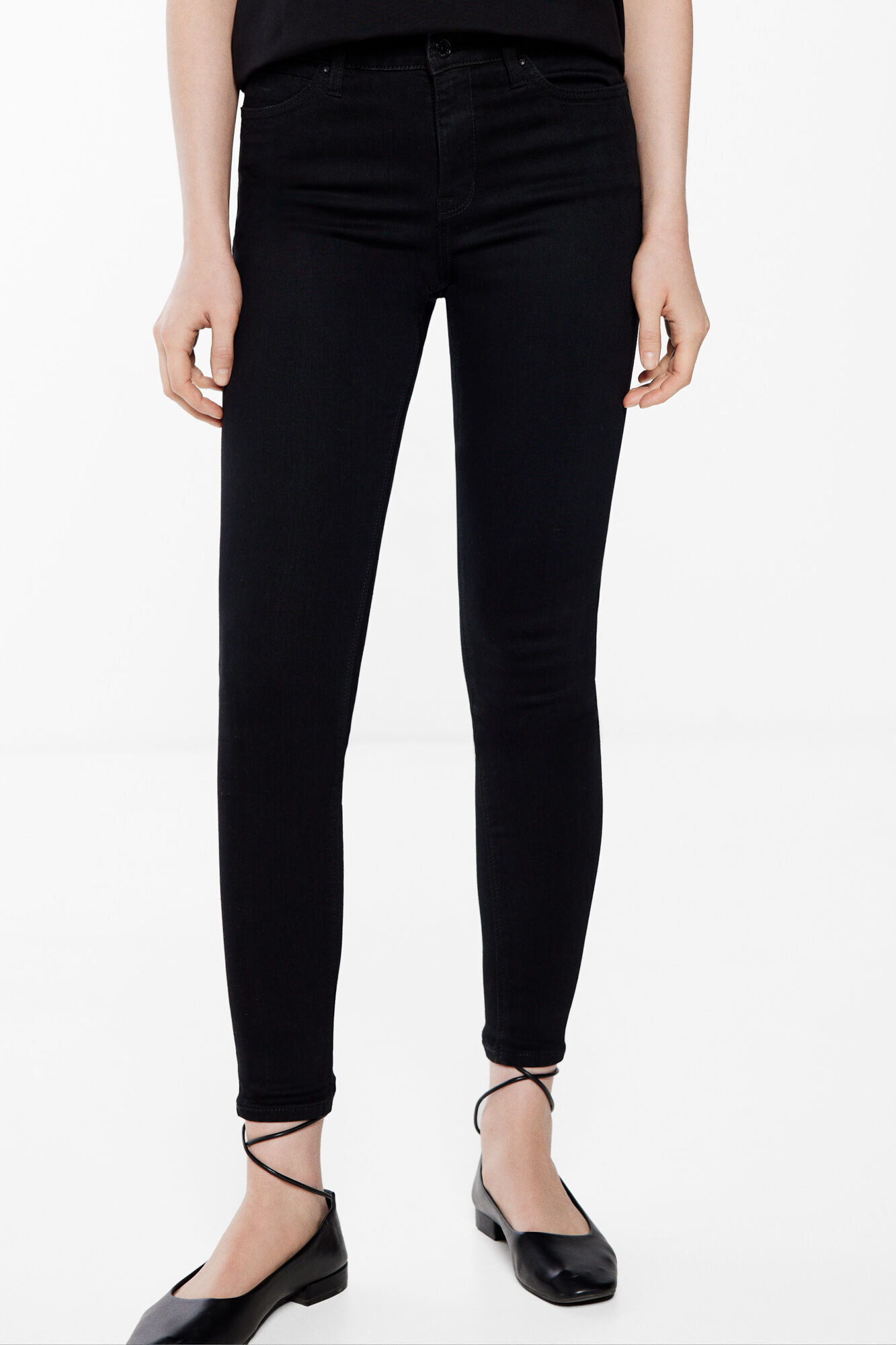 Springfield Jeans Jegging negro