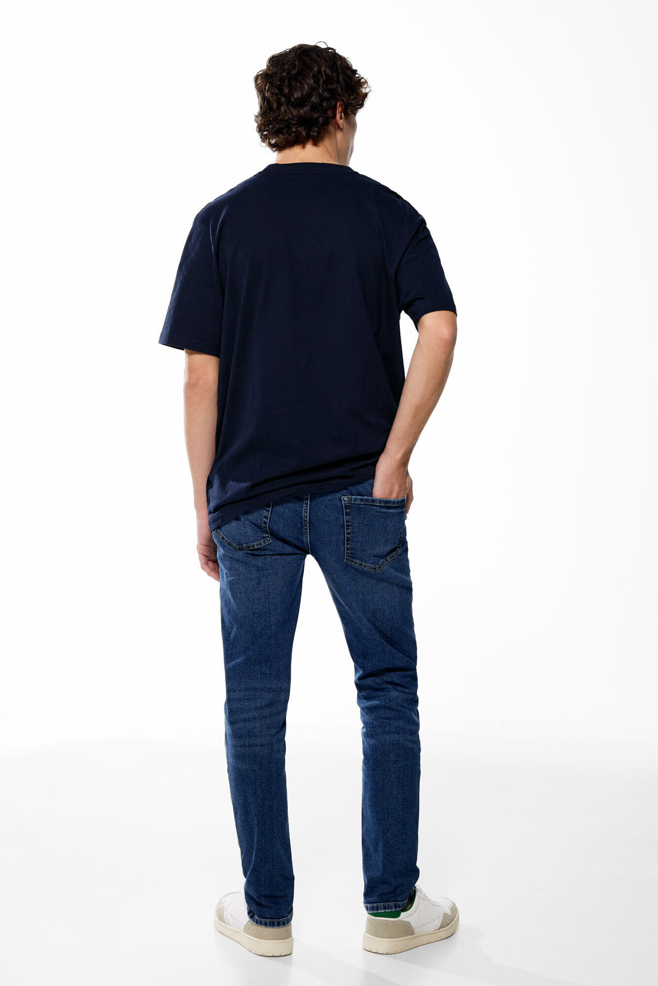 Springfield Jeans skinny lavado medio oscuro azulado