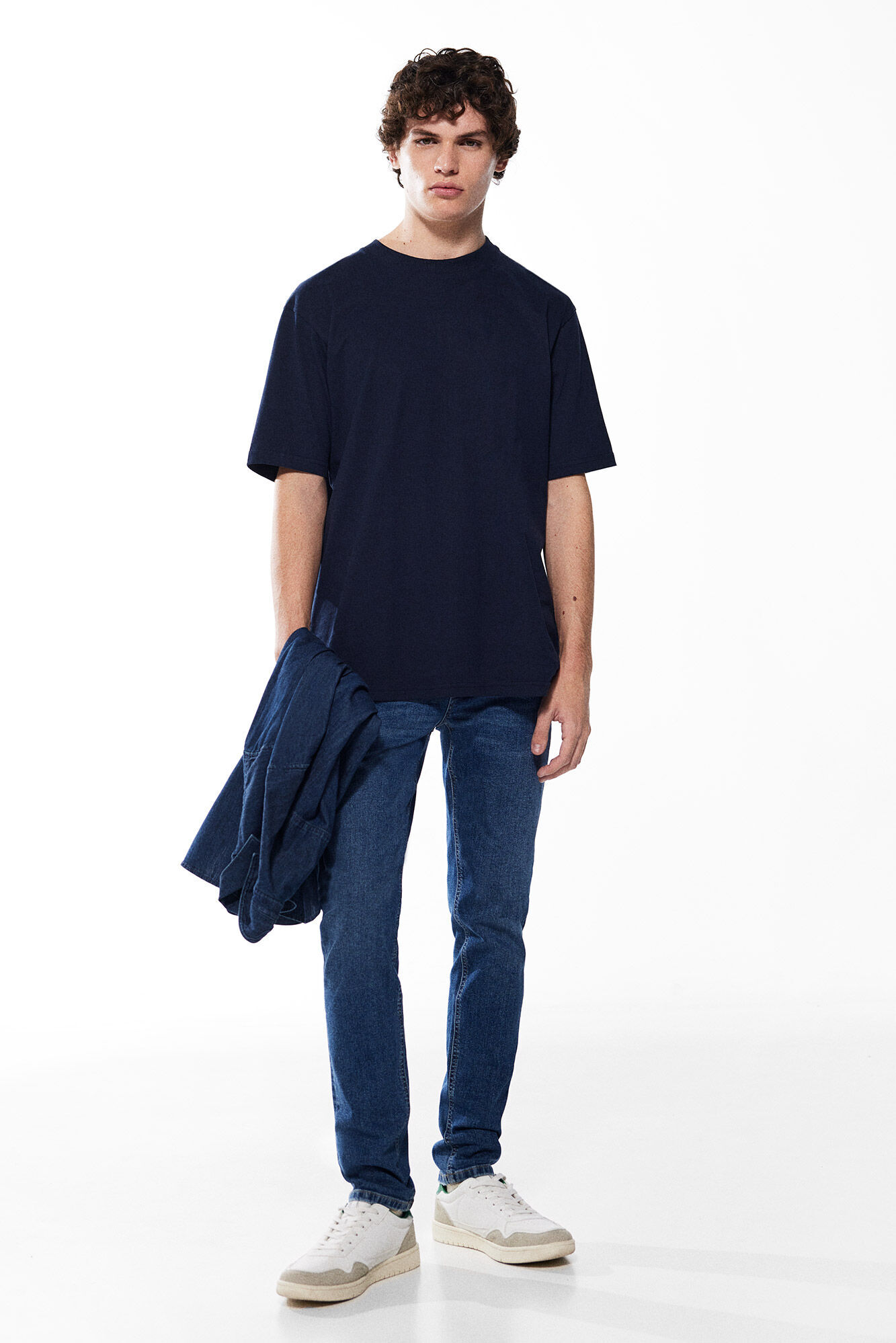 Springfield Jeans skinny lavado medio oscuro