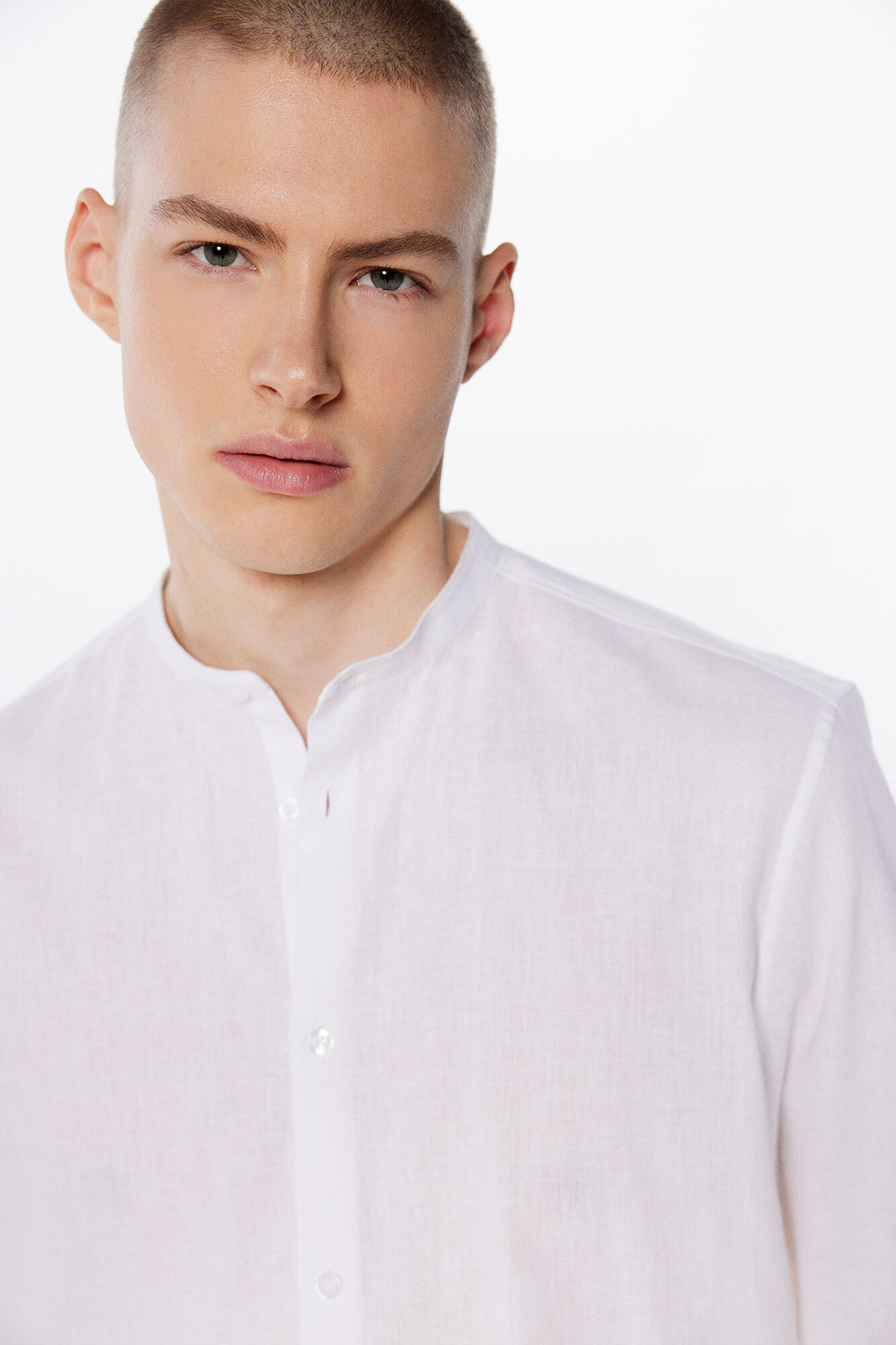 Springfield Camisa mao lino