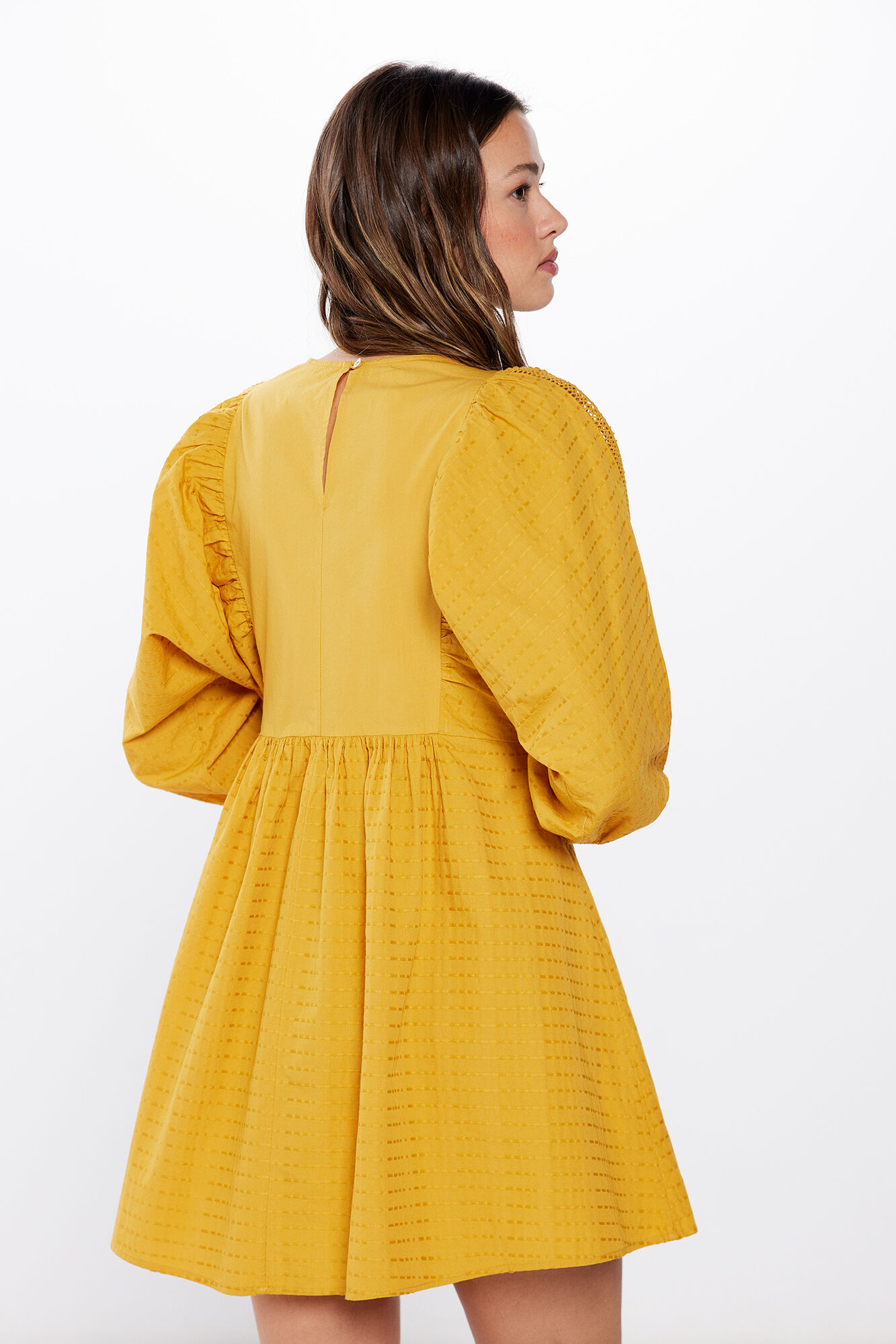 High Spirits Vestido Aurora amarillo