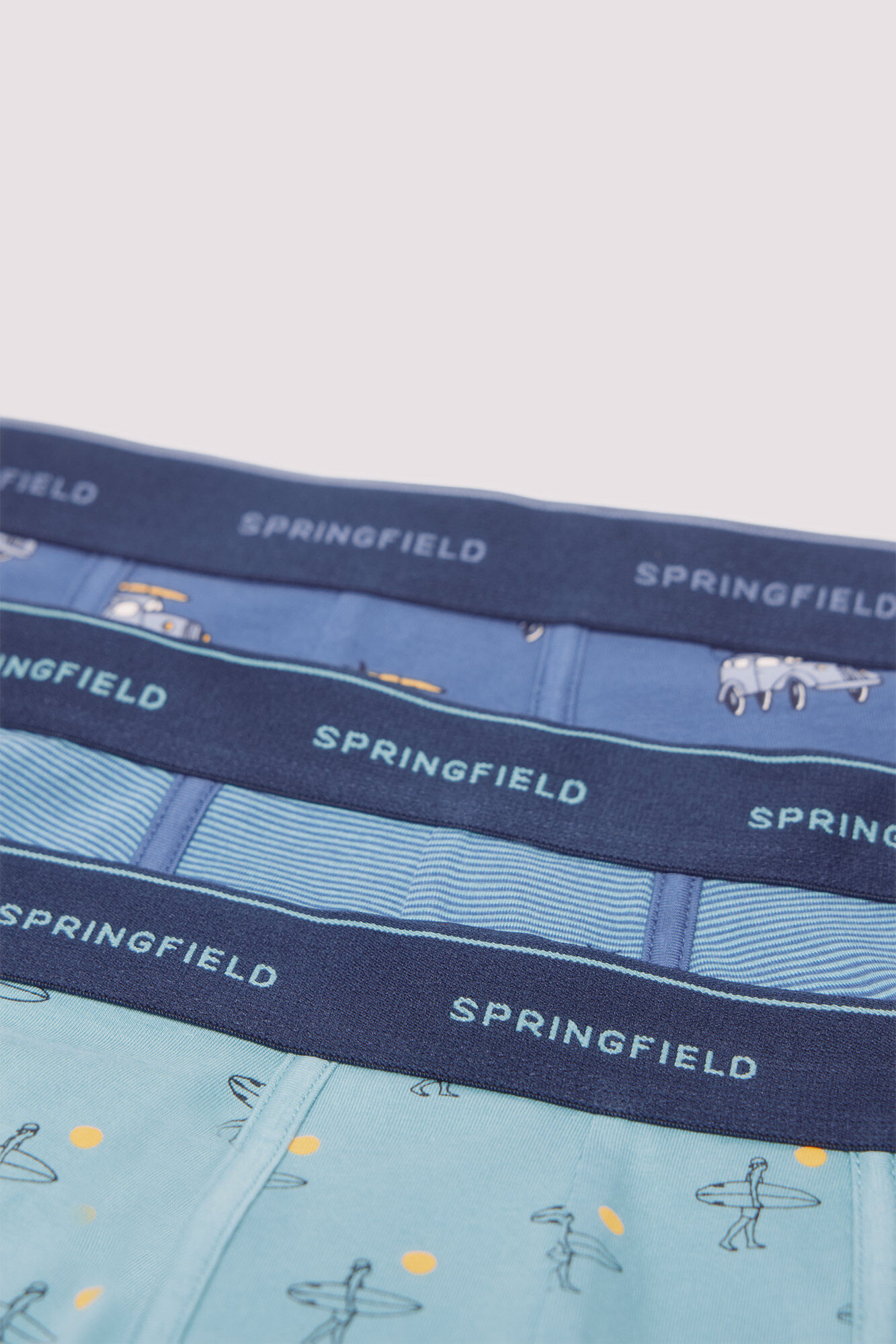 Springfield Pack 3 b&oacute;xeres surf verde