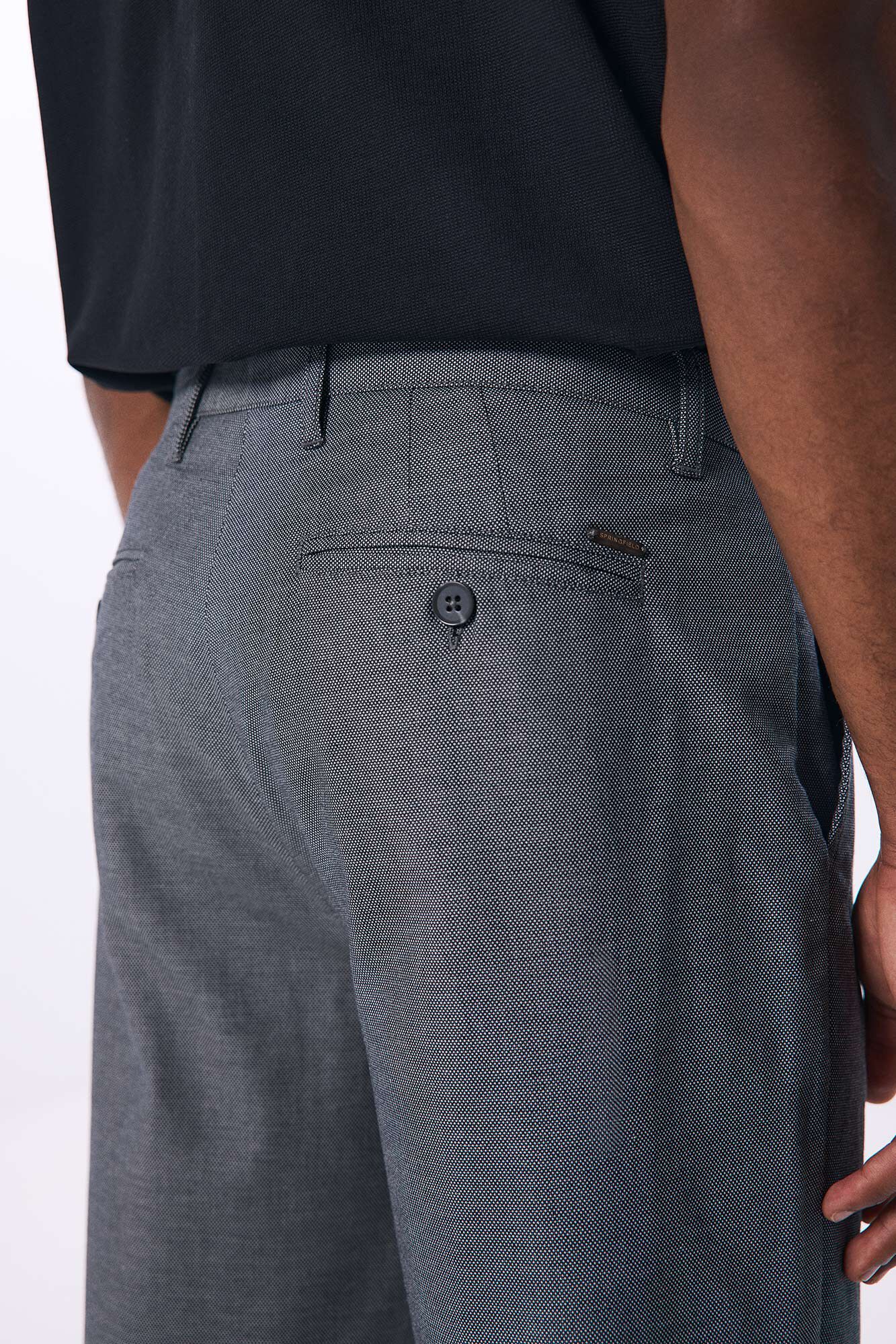 Springfield Pantal&oacute;n chino vestir comfort slim fit gris