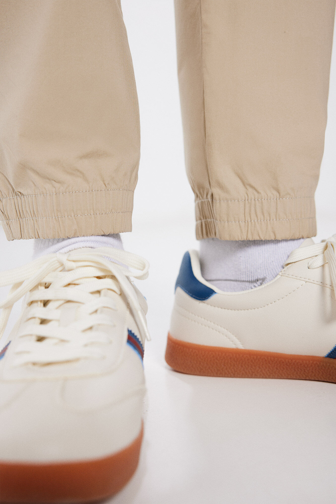 Springfield Pantal&oacute;n cargo ligero beige