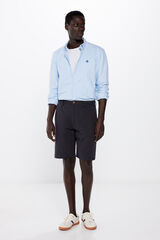 Springfield Bermuda algod&oacute;n comfort fit azul