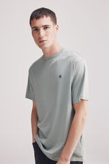 Springfield Playera b&aacute;sica cuello redondo caza oscuro