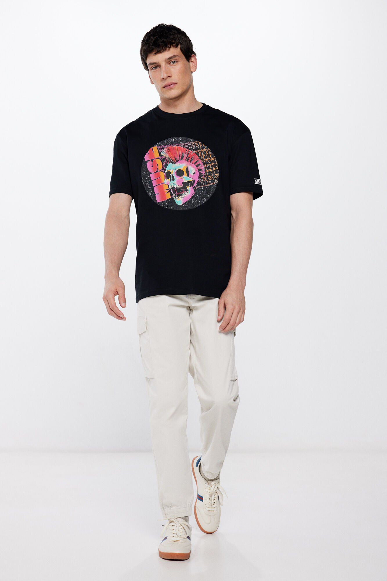 Springfield Playera Muse Skull