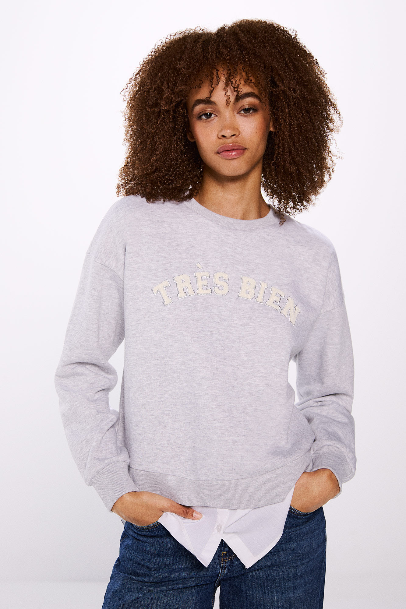 Springfield Sudadera "Tr&egrave;s bien"