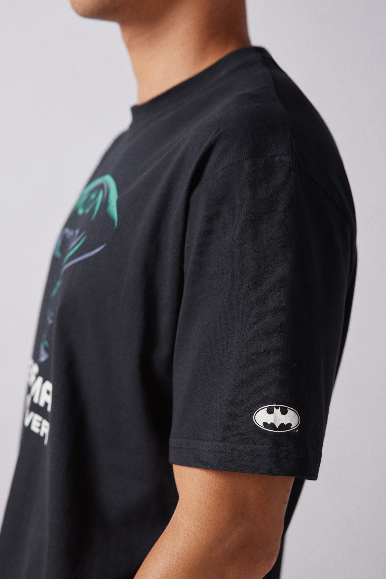 Springfield Playera Batman negro