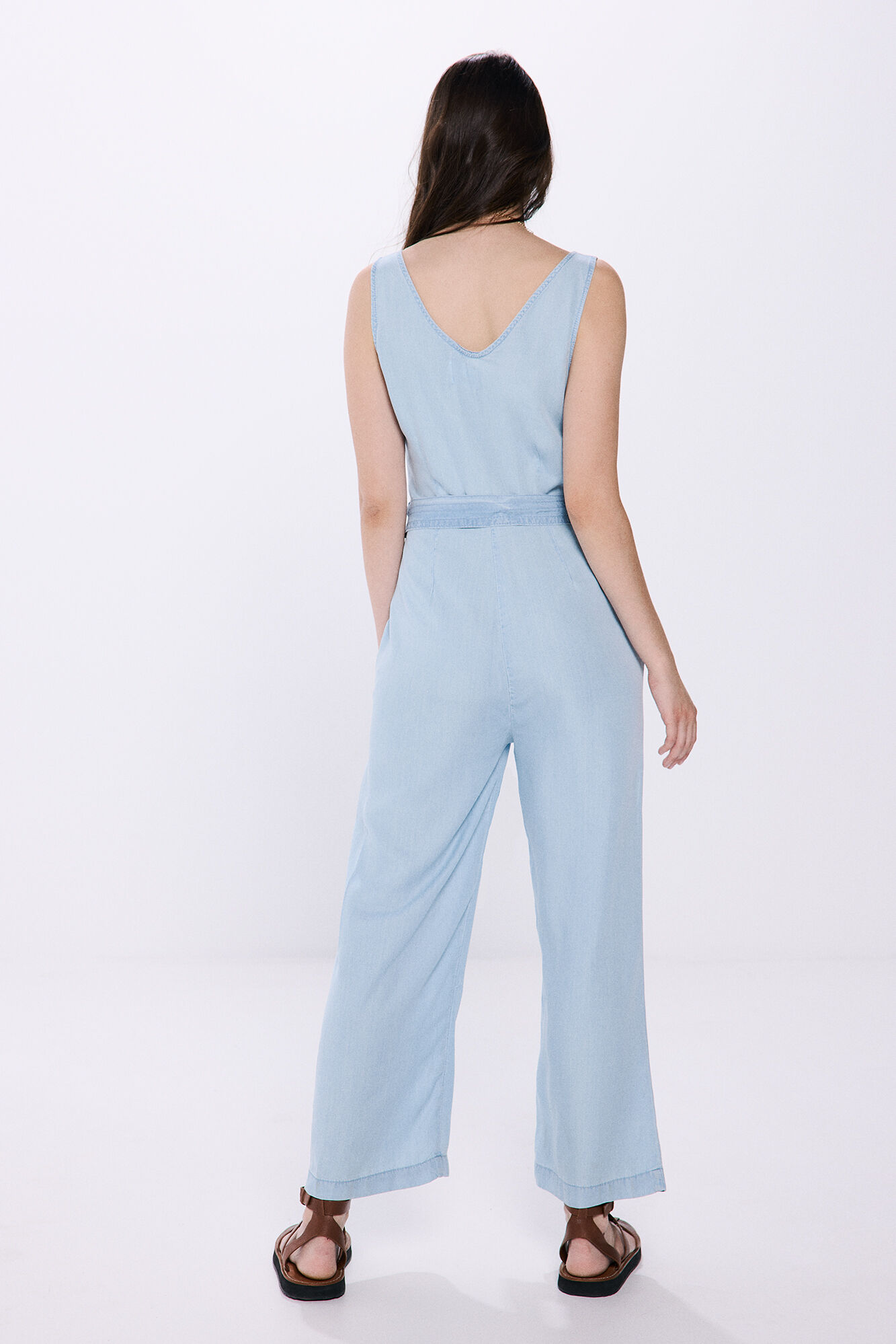 Springfield Mono tirantes tencel azul tinta