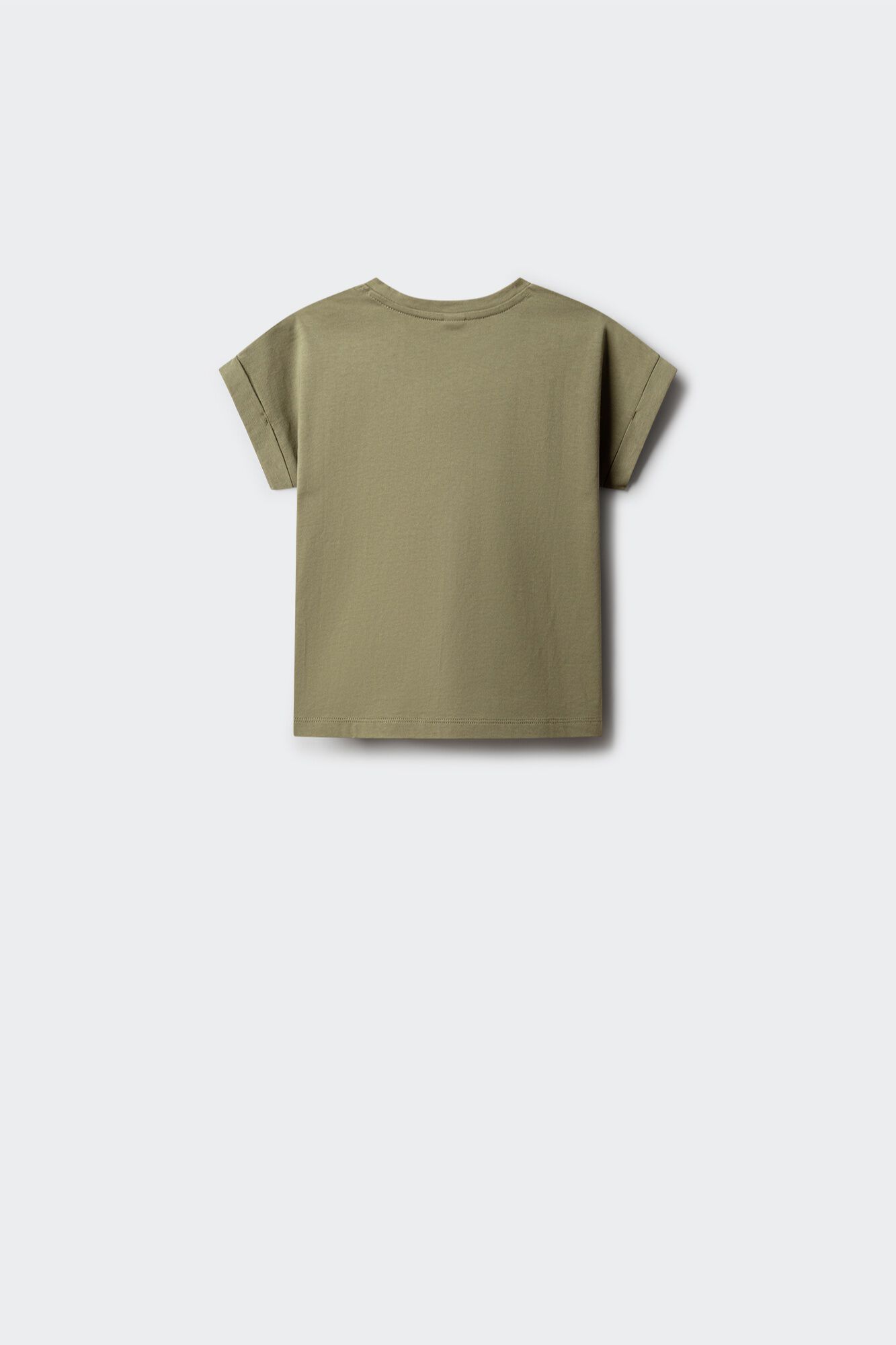 Springfield Kids Playera "S&iacute; a todo como lema en la vida" kaki