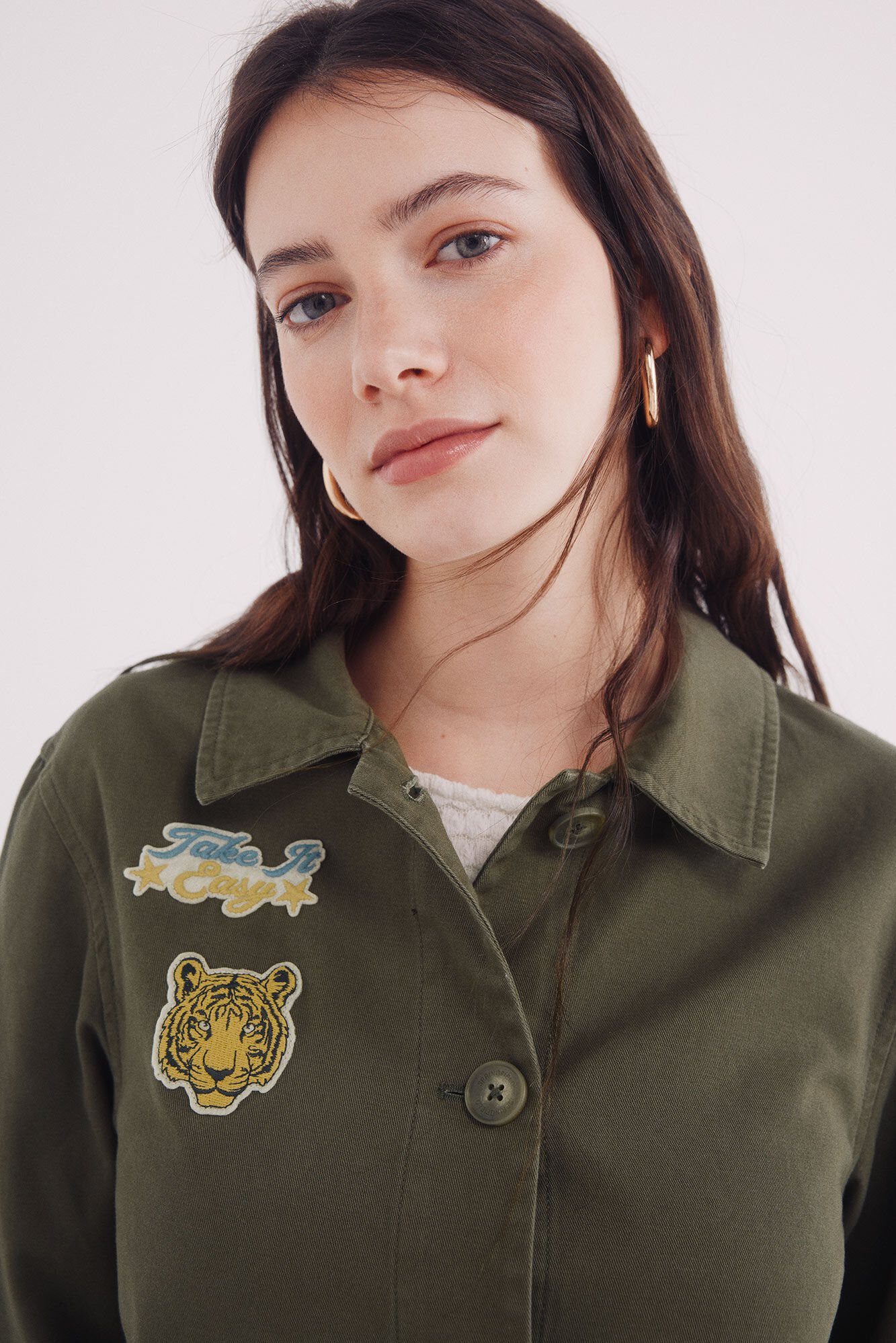 Springfield Sobrecamisa militar parches