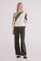 Springfield Pantal&oacute;n cargo ligero khaki