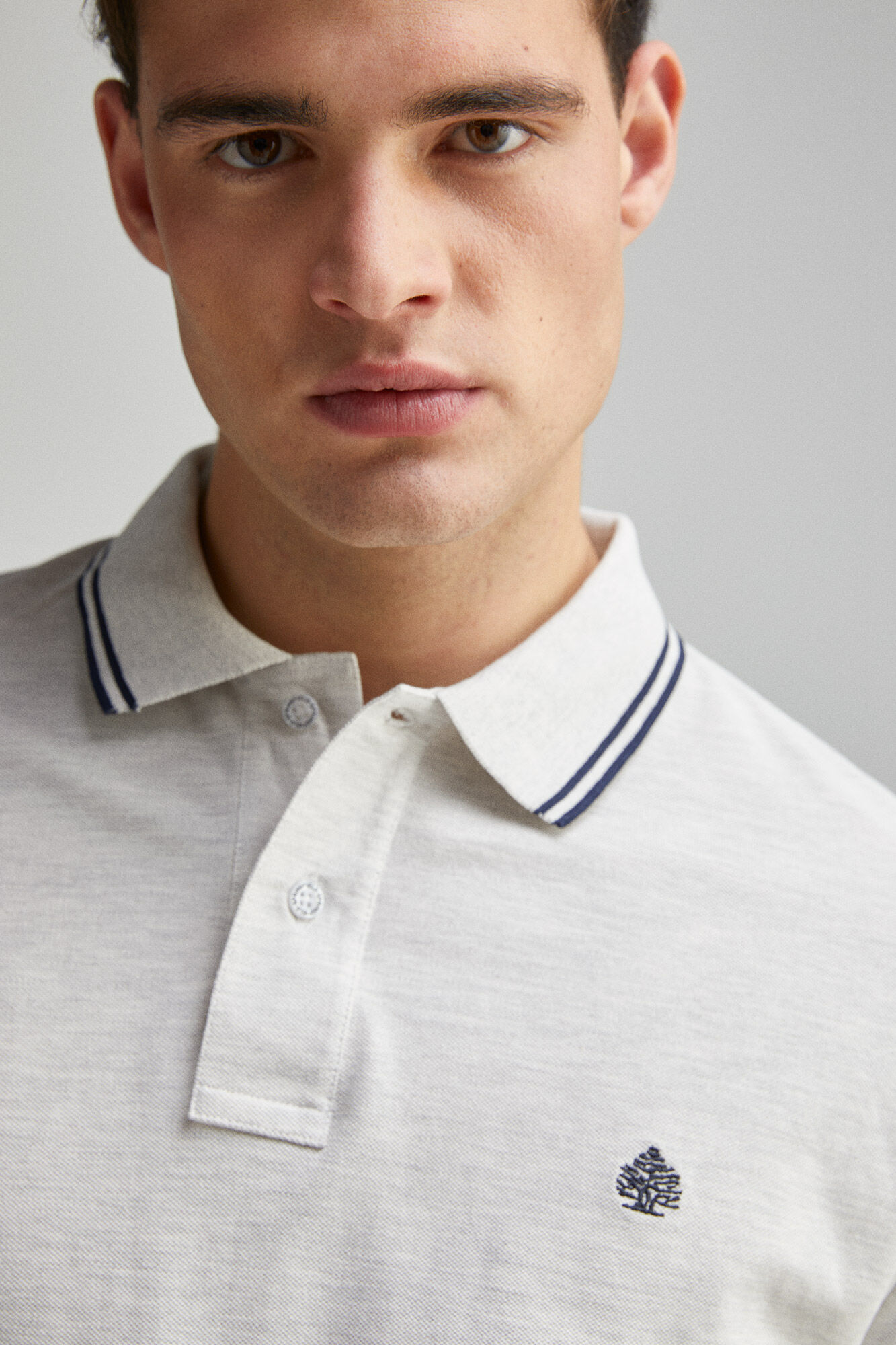 Springfield Polo piqu&eacute; detalles contraste regular fit