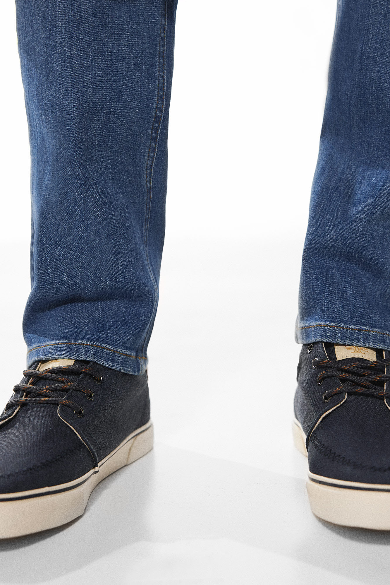 Springfield Jeans slim lavado medio azul