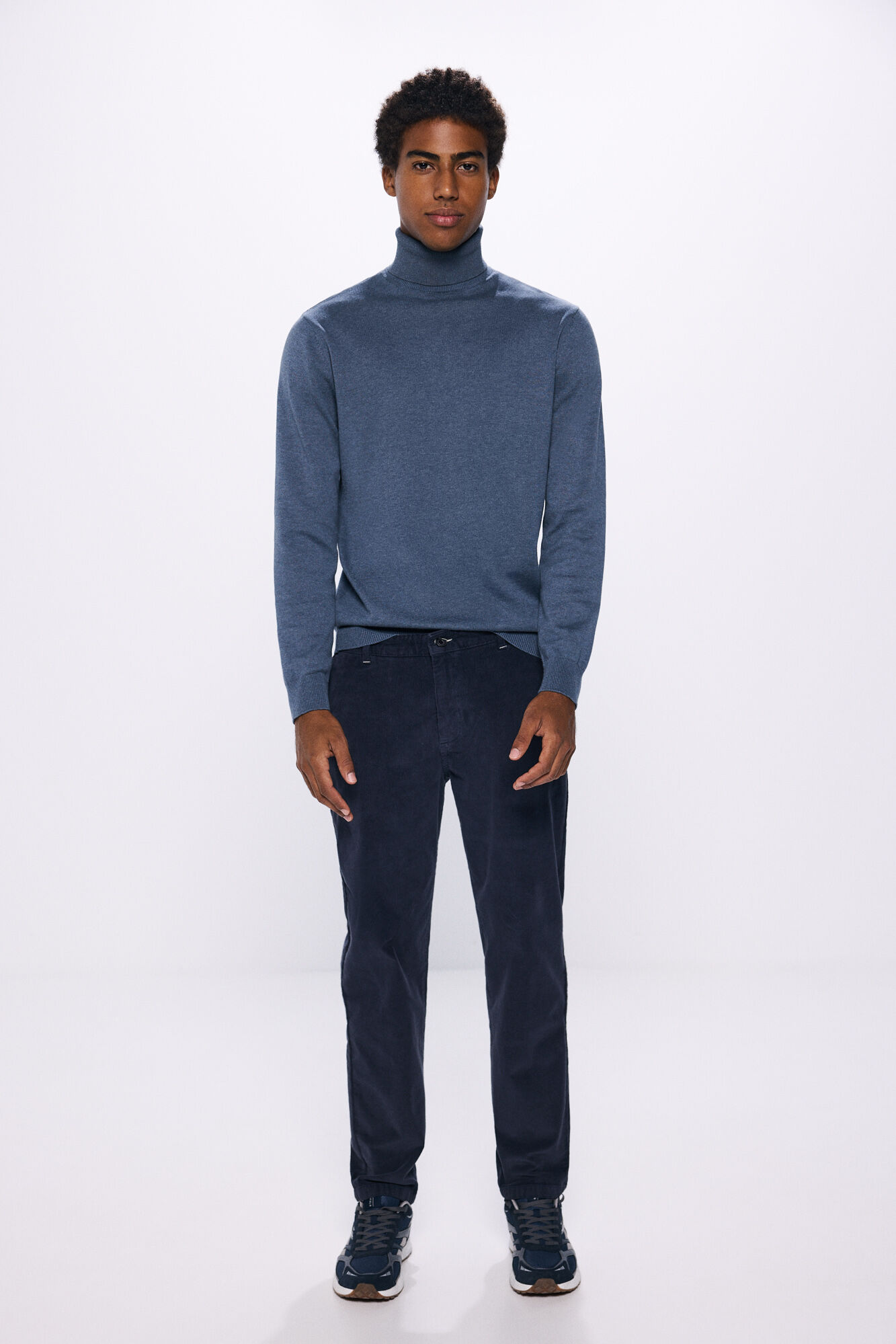 Springfield Pantal&oacute;n chino pana lavada comfort slim fit