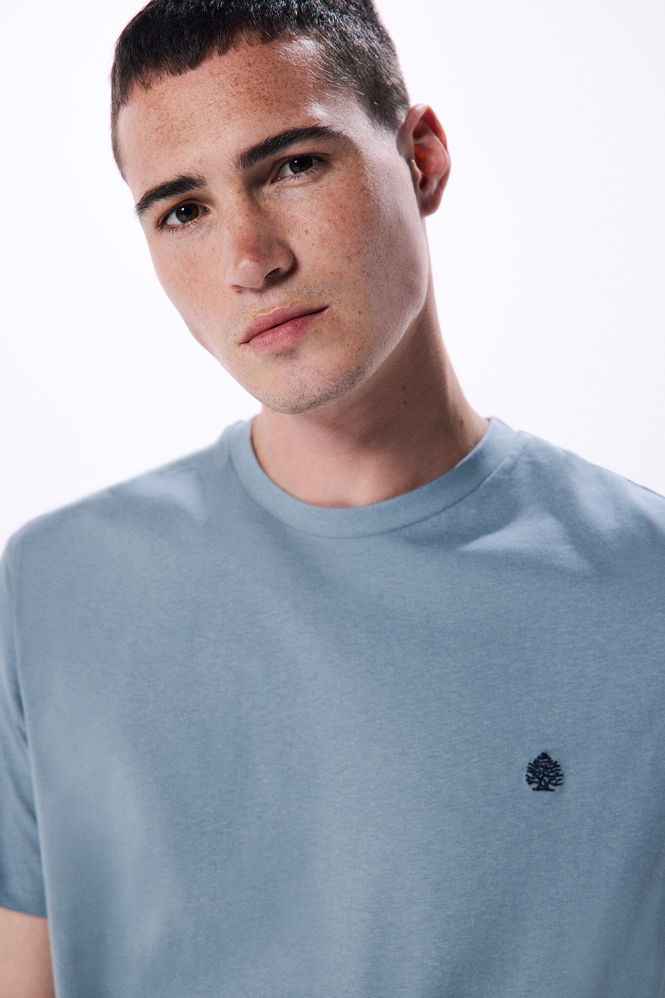 Springfield Playera b&aacute;sica cuello redondo