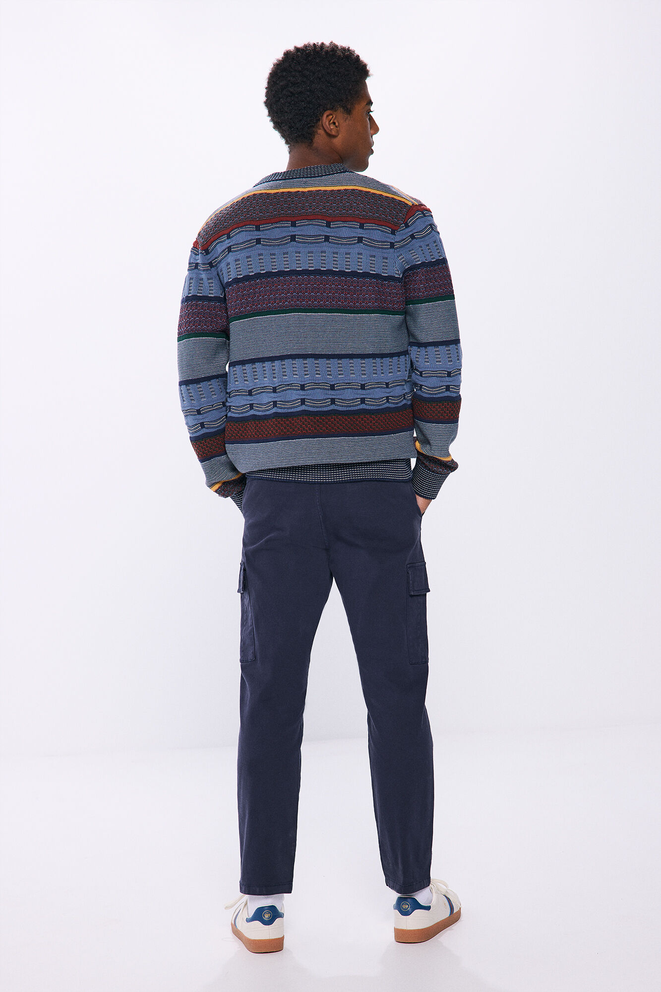 Springfield Pantal&oacute;n cargo azul