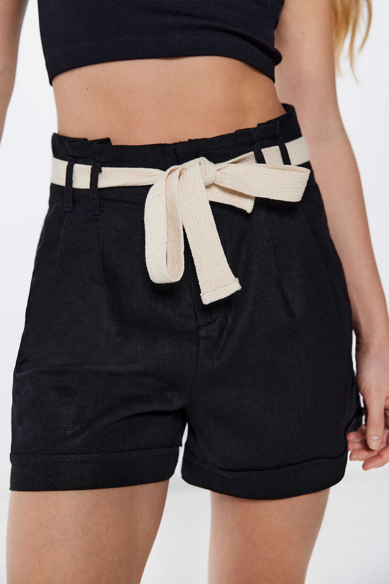 Springfield Short lino cintur&oacute;n