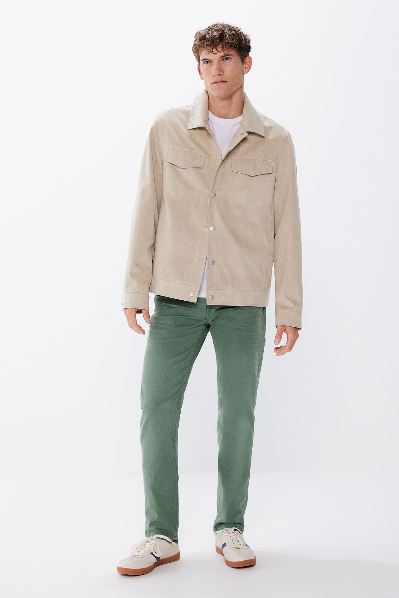 Springfield Pantal&oacute;n color slim fit