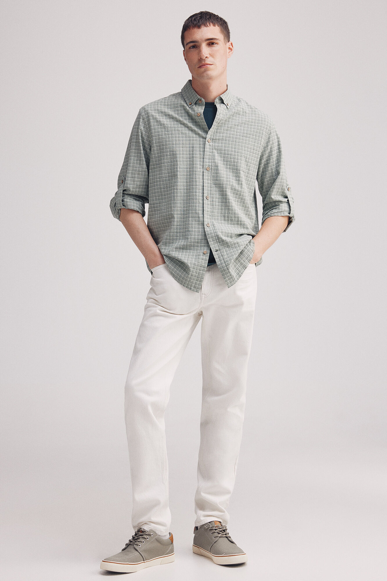 Springfield Camisa algod&oacute;n slum cuadros