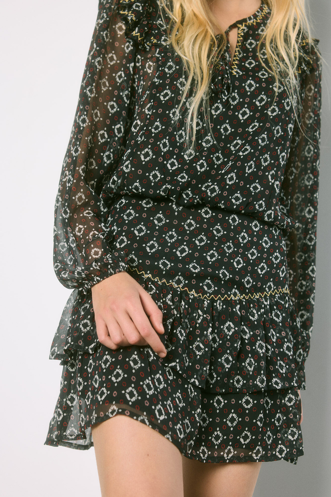 High Spirits Falda Daring negro