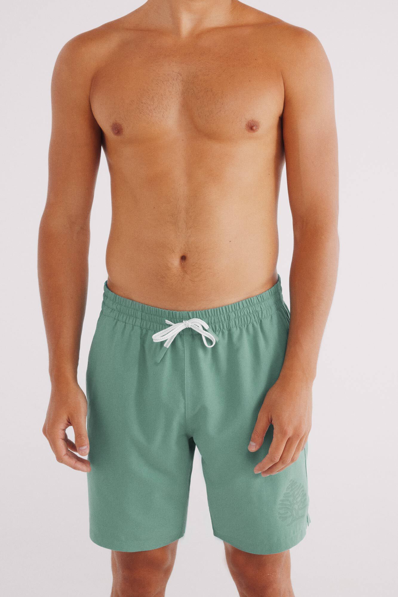 Springfield Ba&ntilde;ador liso logo Springfield verde