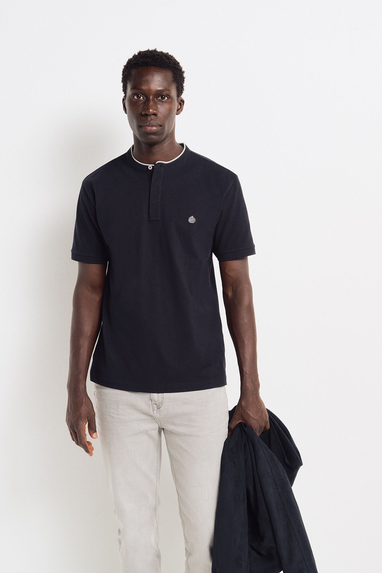 Springfield Polo  piqu&eacute; cuello mao regular fit