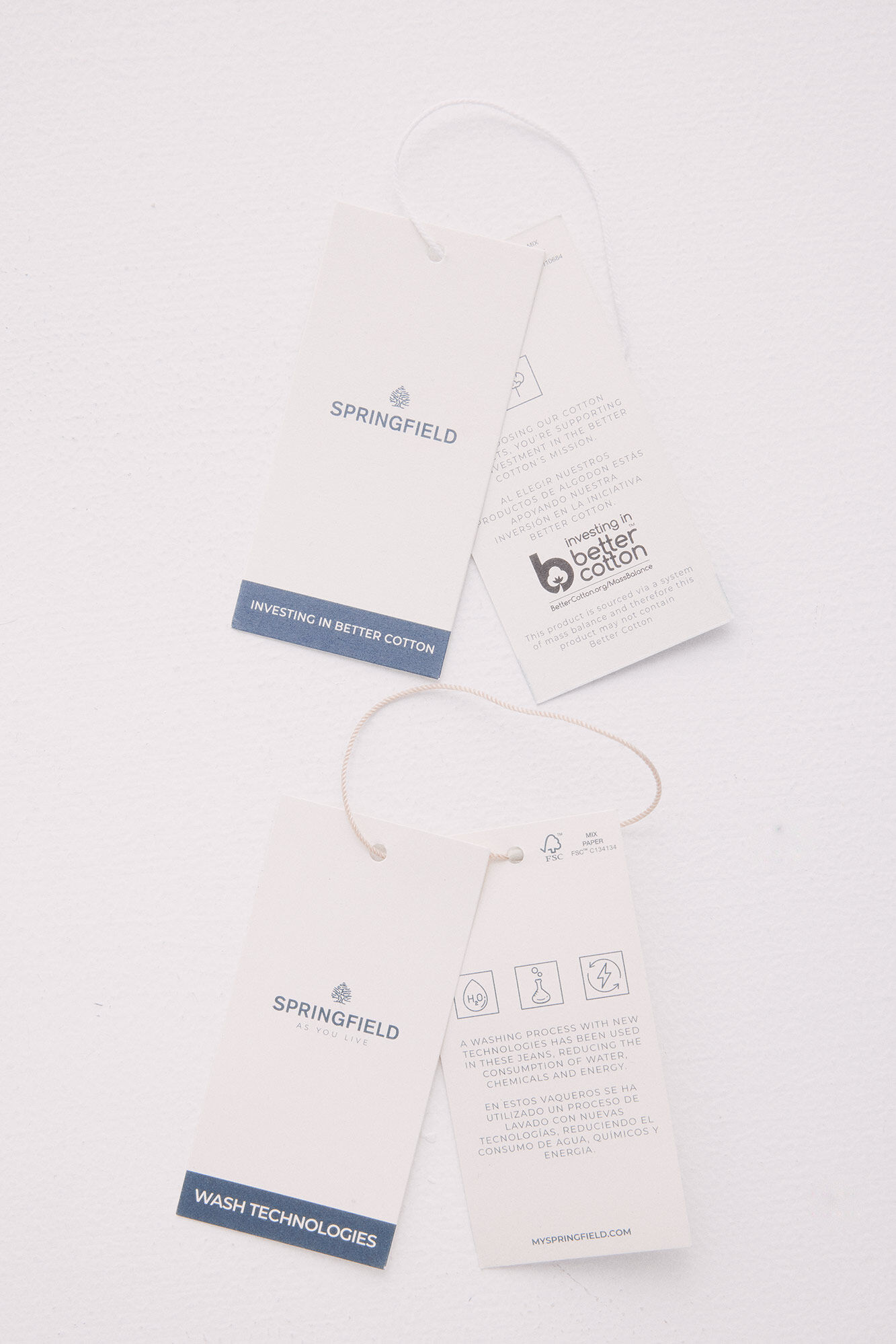Springfield Jeans skinny fit azul indigo