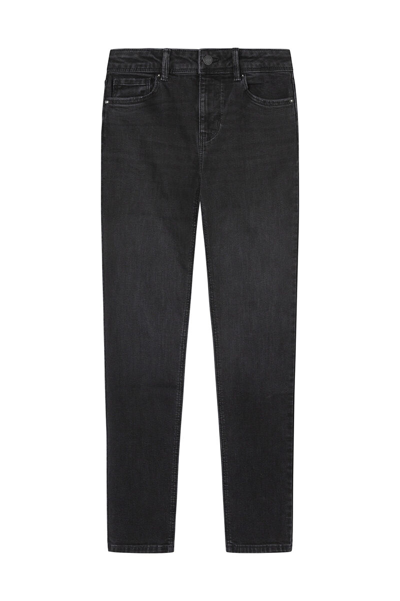 Springfield Jeans slim cropped negro