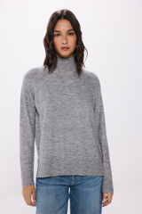 Springfield Su&eacute;ter largo cuello perkins gris