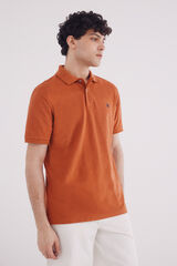 Springfield Polo piqu&eacute; b&aacute;sico fantas&iacute;a regular fit rojo