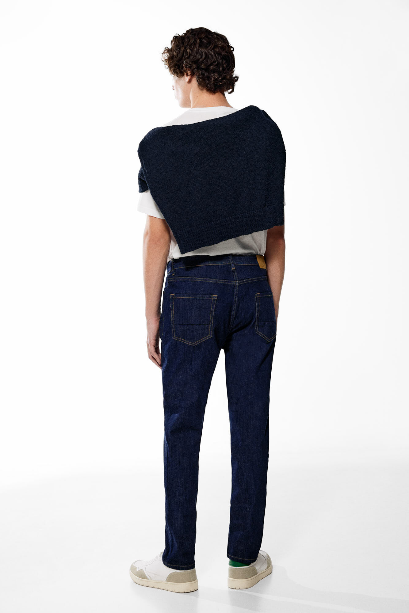 Springfield Jeans slim lavado desencolado marino