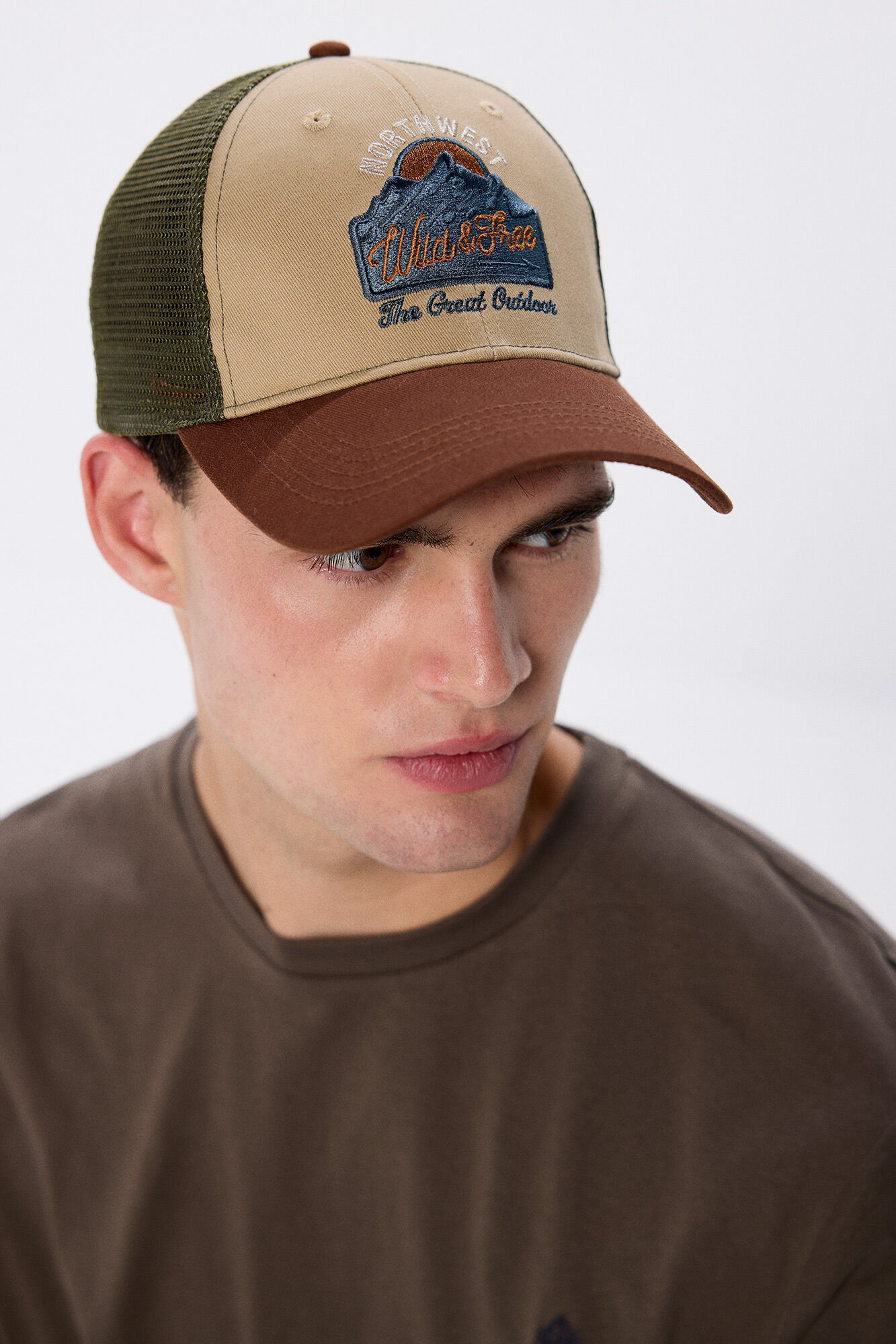 Springfield Gorra trucker monta&ntilde;a