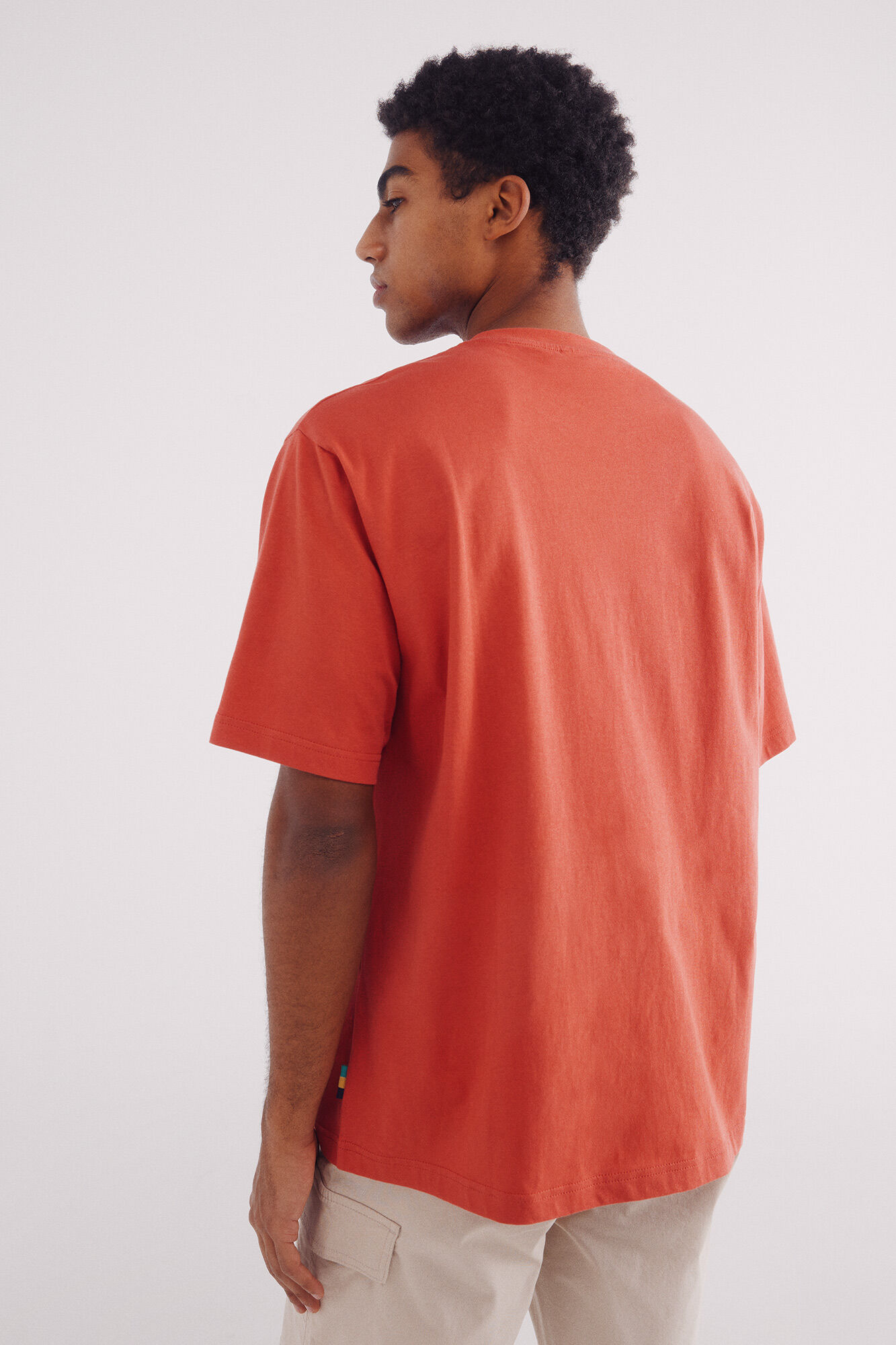 Springfield Camiseta motivo formas rojo
