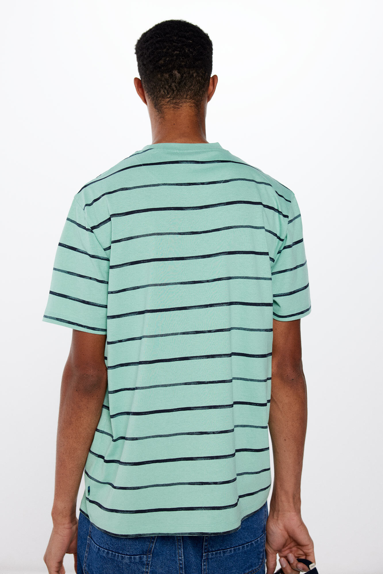 Springfield Playera rayas acuarela