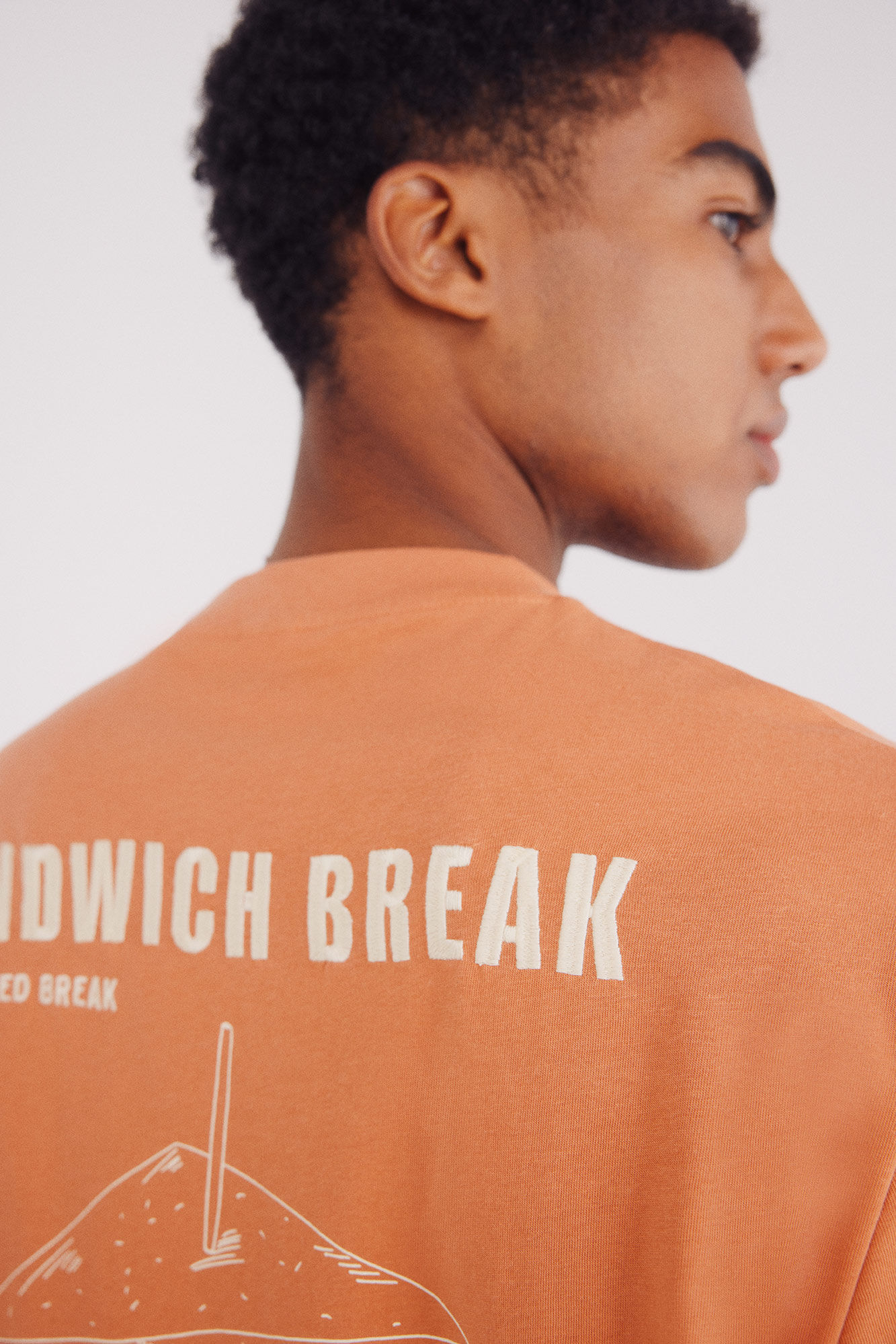 Springfield Playera sandwich break rojo