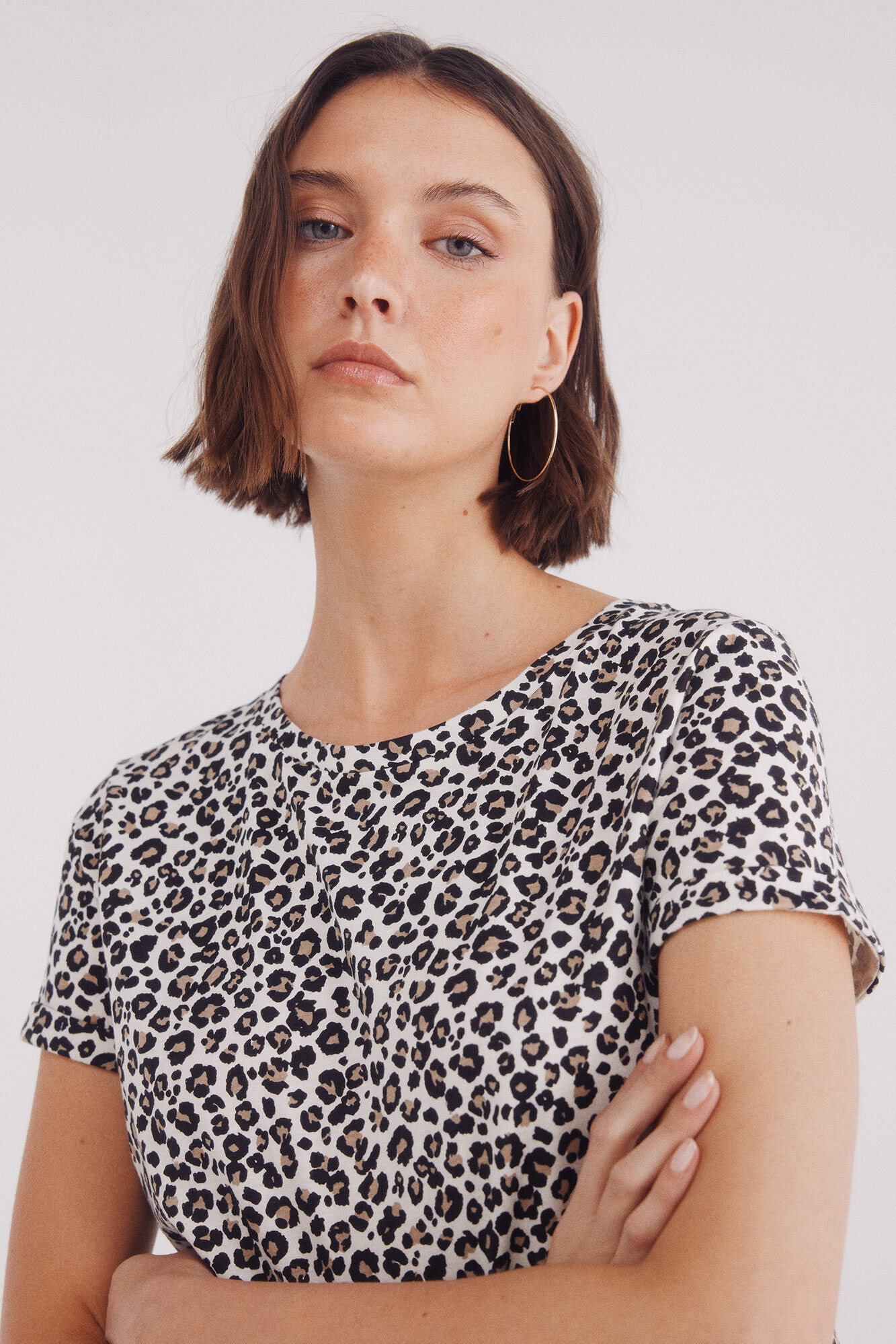 Springfield Playera estampado animal