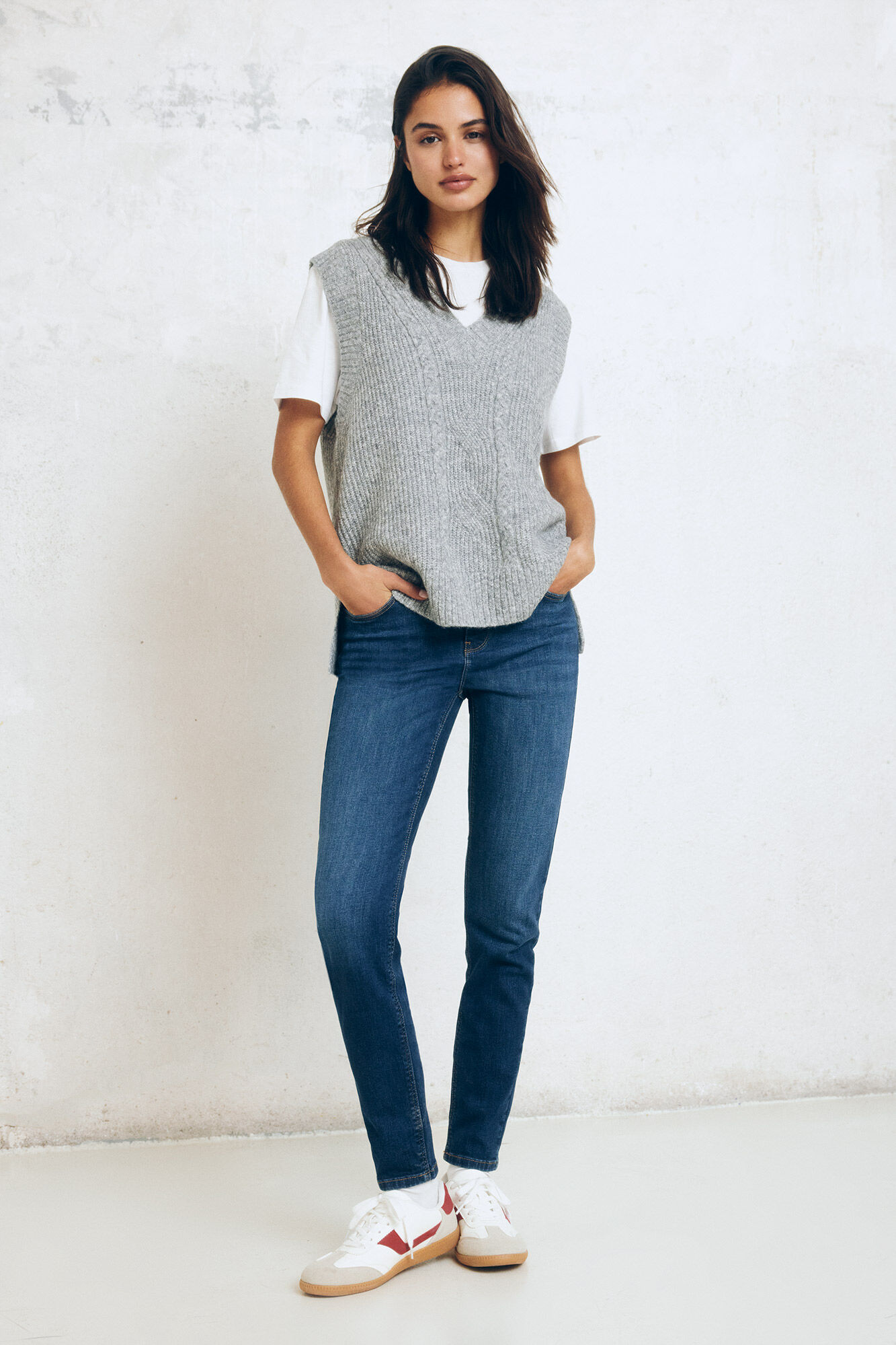 Springfield Jeans slim cropped