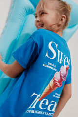 Springfield Kids Playera helado ni&ntilde;a azul indigo