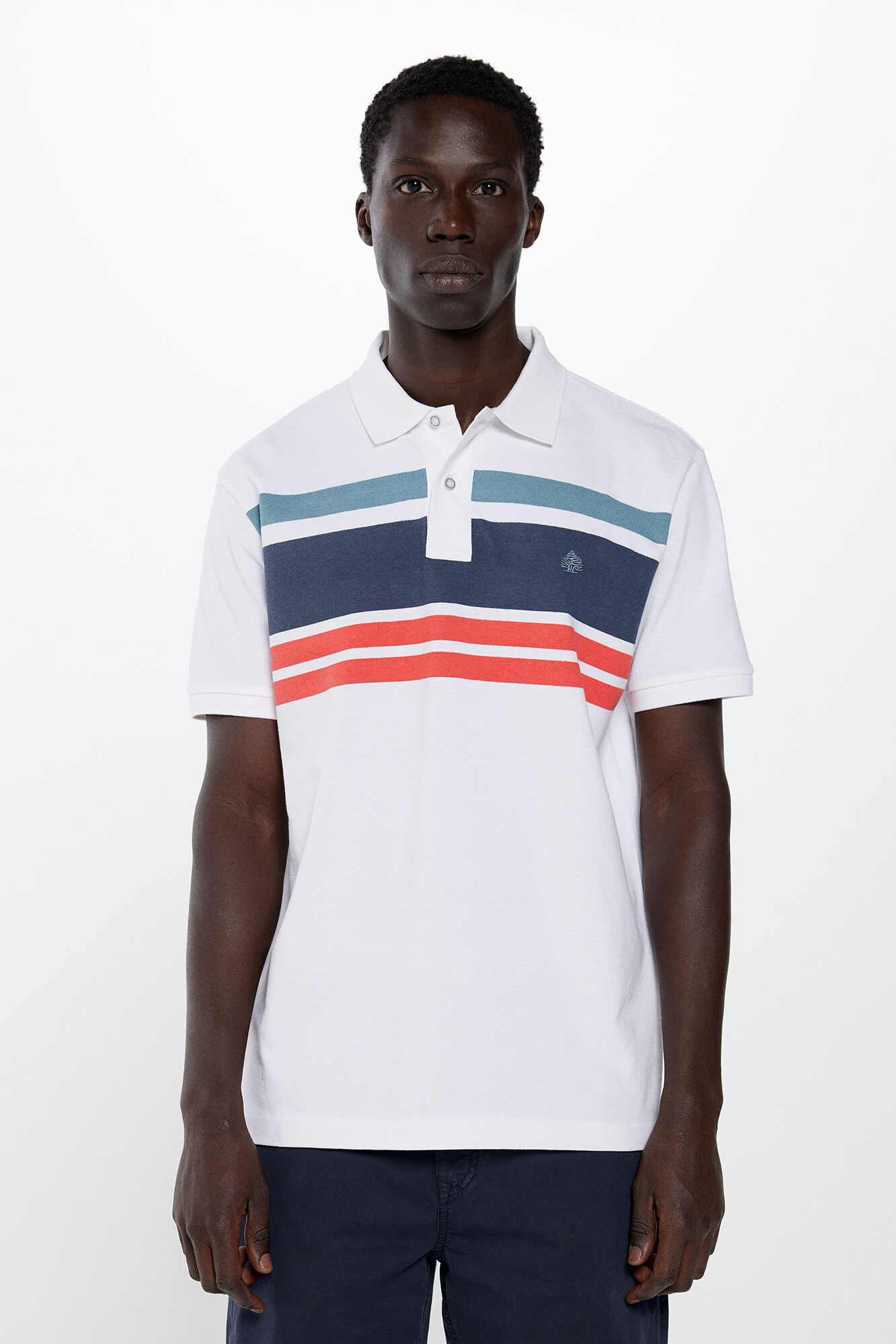 Springfield Polo piqu&eacute; rayas regular fit