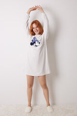 Women'secret Camis&oacute;n corto terciopelo Mickey gris