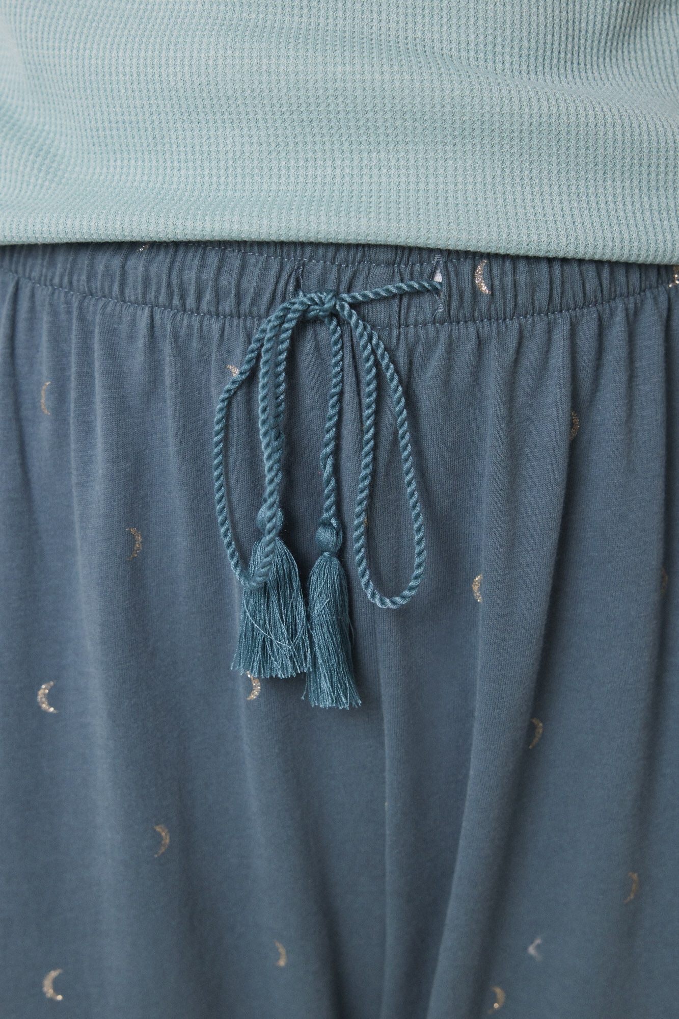 Women'secret Pantal&oacute;n largo 100% algod&oacute;n verde verde