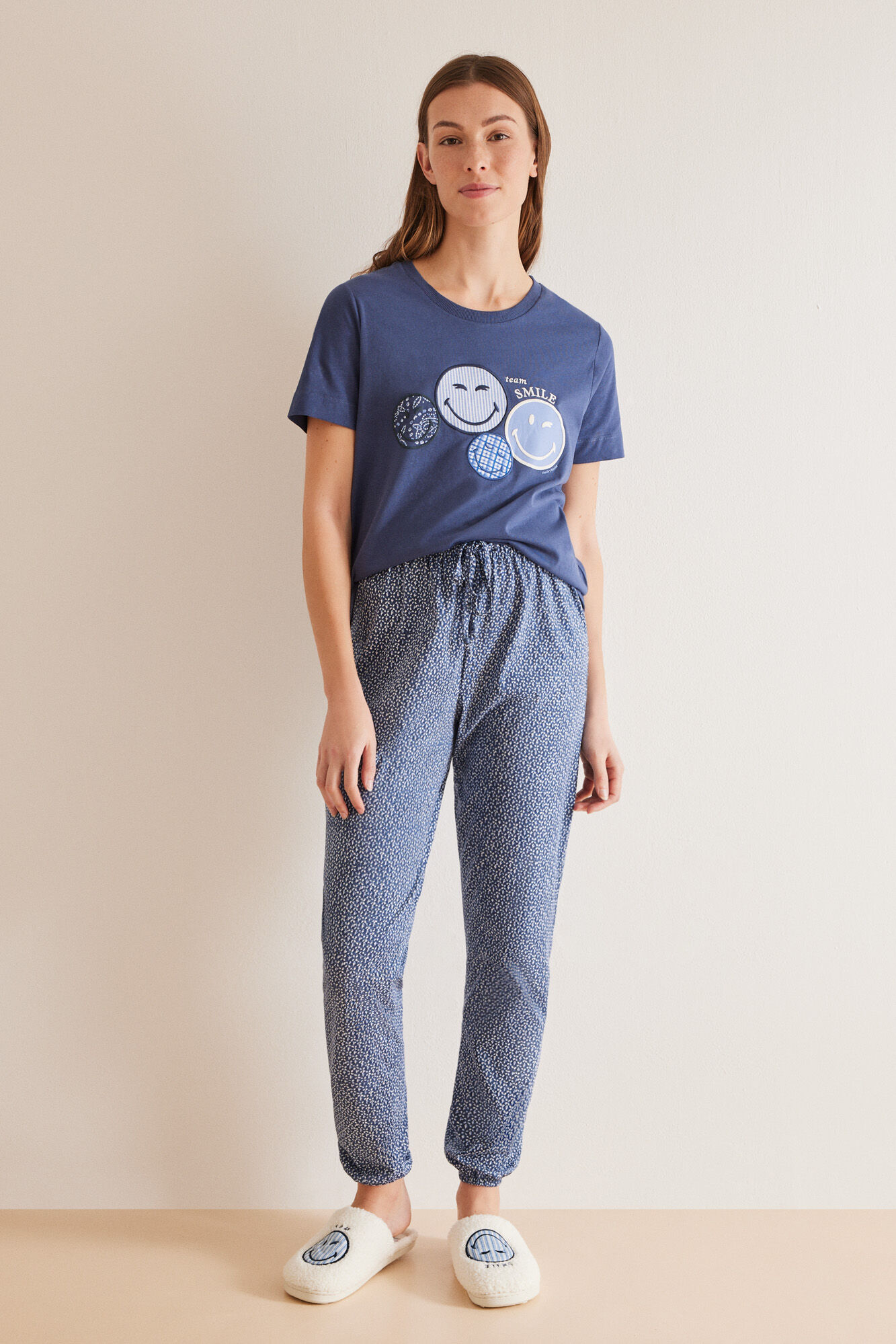 Women'secret Playera Smiley 100% algod&oacute;n