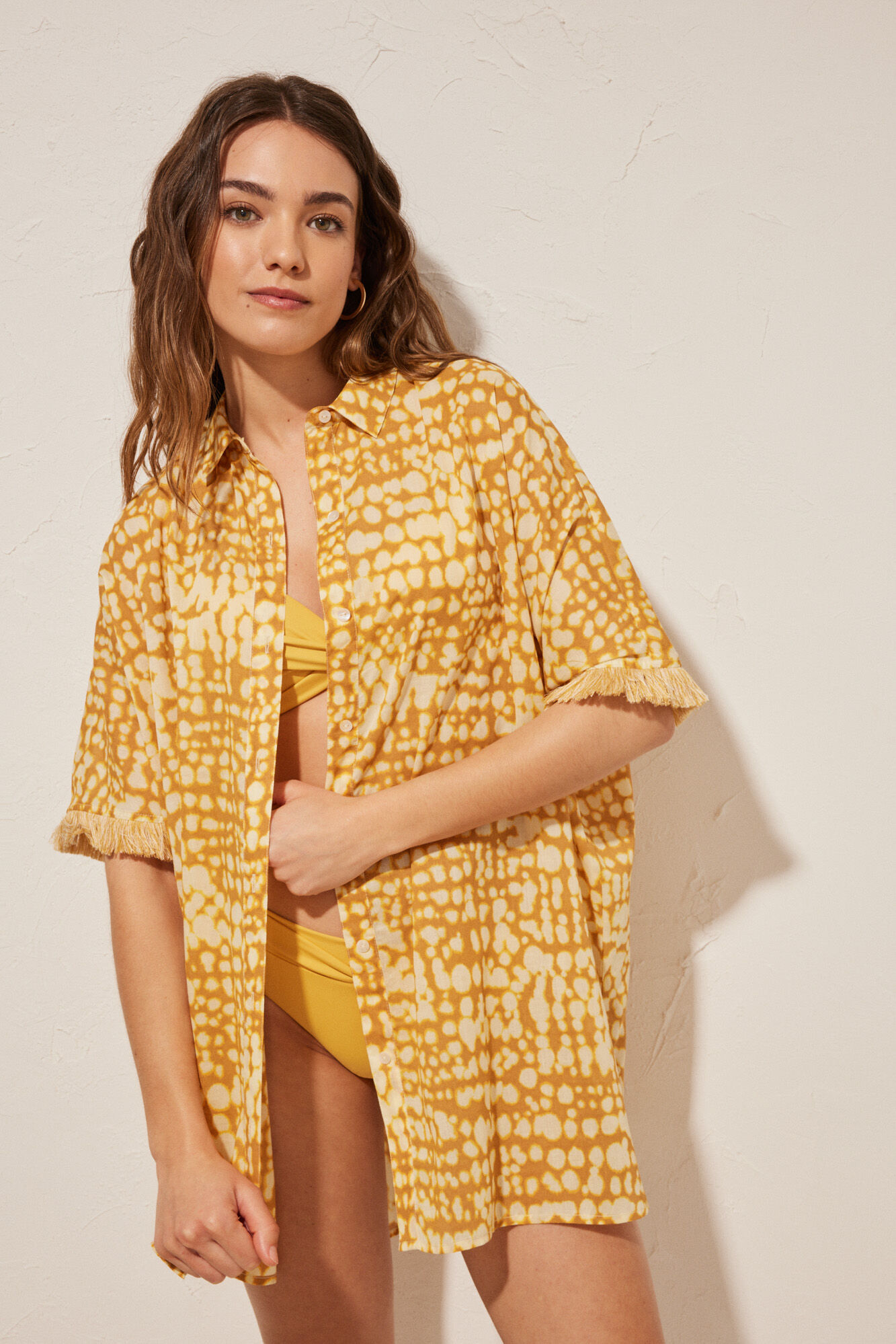 Women'secret Camisola playa 100% algod&oacute;n estampado